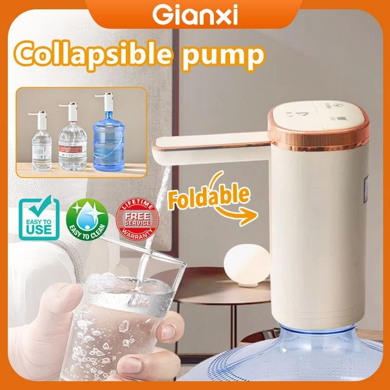 60% OFF GIANXI Electric Water Dispenser Pump Rechargeable Auto Automatic Drinking Water Bottle Filter