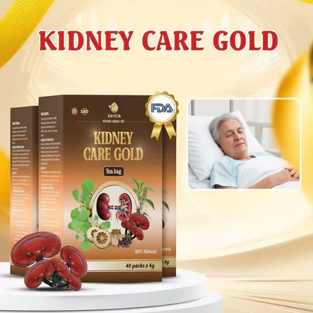 59% OFF Kidney Care Gold Herbal Tea Reduces Kidney Stones, Nocturia, Kidney Detox Cleanser