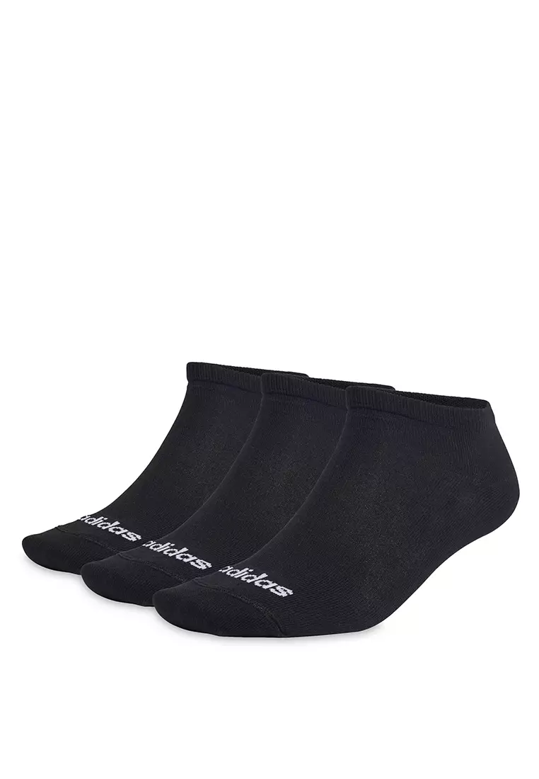 19% OFF ADIDAS Thin Linear Low-Cut Socks 3 Pairs
