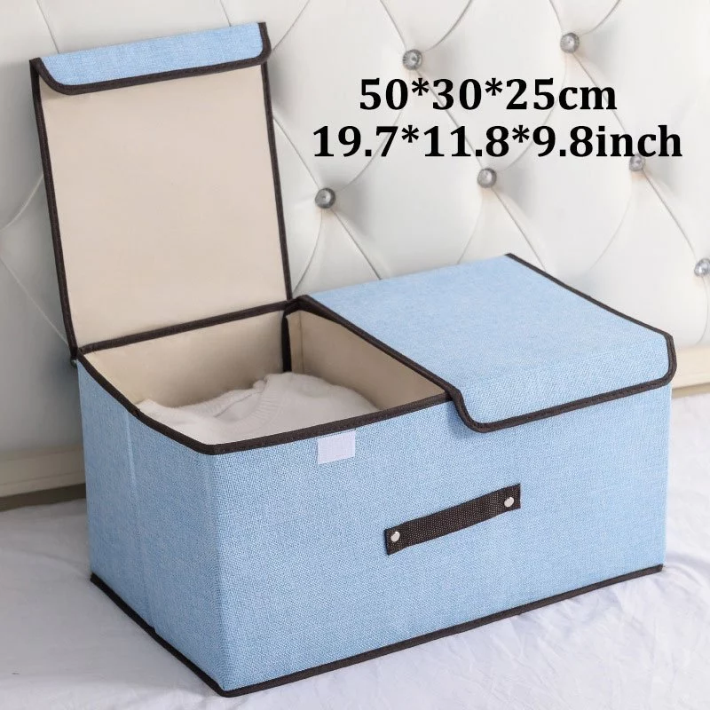 49% OFF Multifunction Folded Storage Box Garment Cloth Wardrobe Laundry Storage Box COD