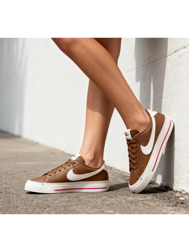 NIKE Court Legacy Unisex Low-Top Casual Sneakers