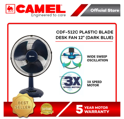 20% OFF Camel CDF-512C Plastic Regular Blade 12" (Dark Blue)