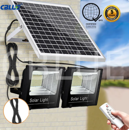 95% OFF BUY 1 TAKE 1）CBLUE 5 Year Warranty Solar Lamp Outdoor LED Light Remote Control COD Waterproof For Garden Exterior Street Landscape Spotlight Wall Solar