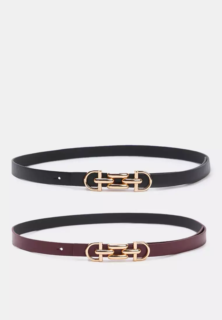 35% OFF Slim Belt 2-Pack