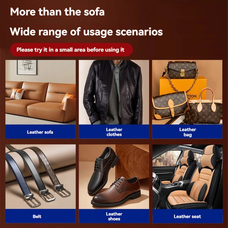 60%OFF 2025 New Leather Sofa Cleaner Conditioner for Genuine Leather Bags Shoes Luxury Leather Care