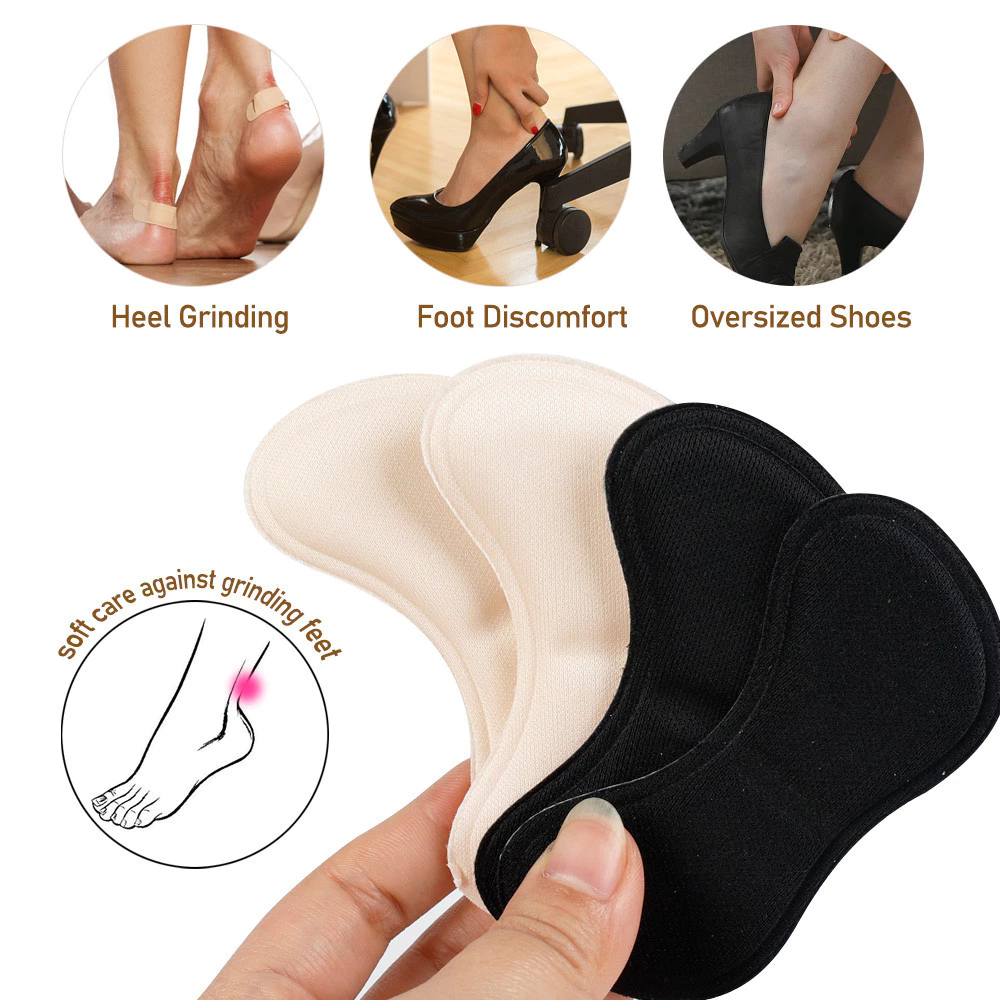76% OFF Sponge Back Heel Sticker - Feet Back Heel Protector Insoles - Soft Feet Care Cushion - Sefl Adhesive Shoe Patch - Pain Relief Antiwear Feet