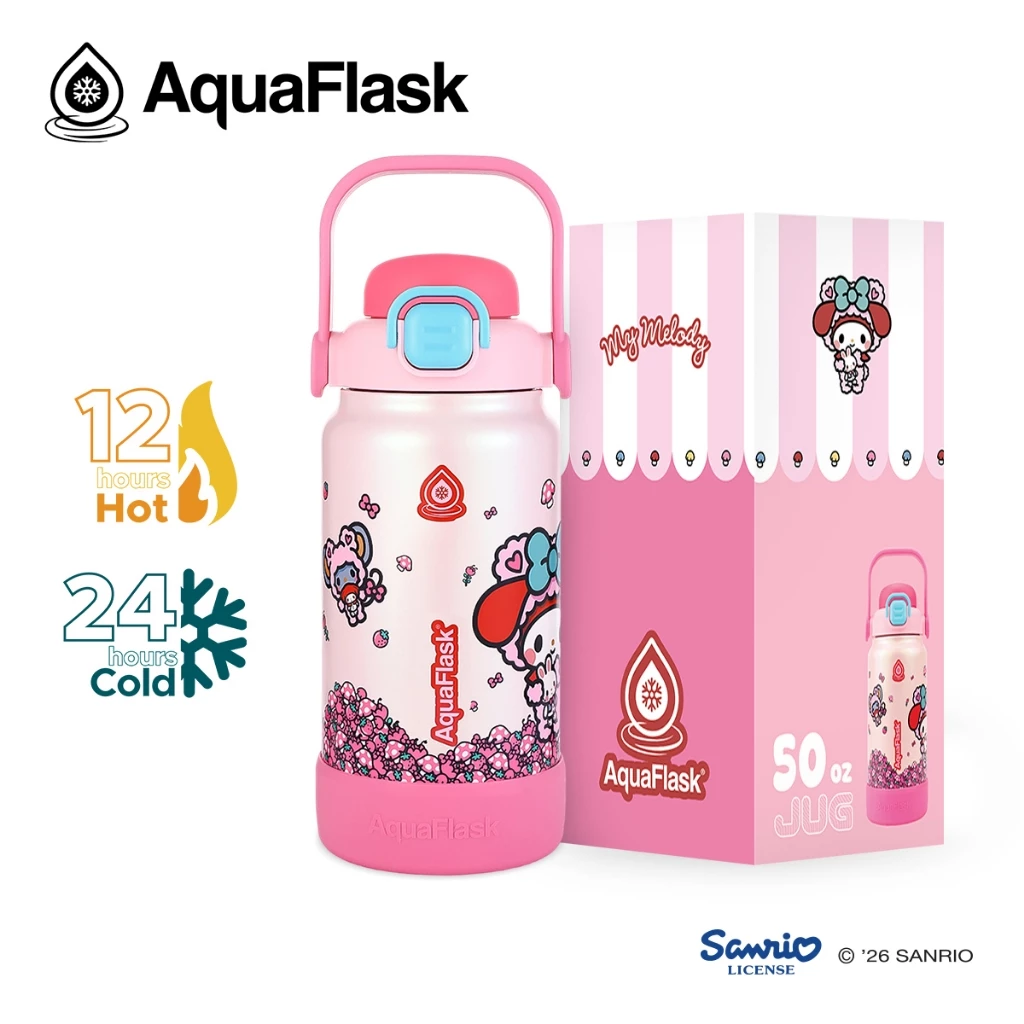62% OFF AquaFlask Sanrio Characters (22oz / 30oz / 32oz / 40oz / 50oz) Drinking Water Bottle
