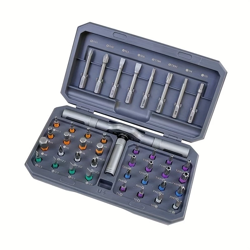59% OFF 42 in 1 Ratchet Screwdriver Set Disassembly Multi-Function S2 Steel Household Wrench Screwdriver