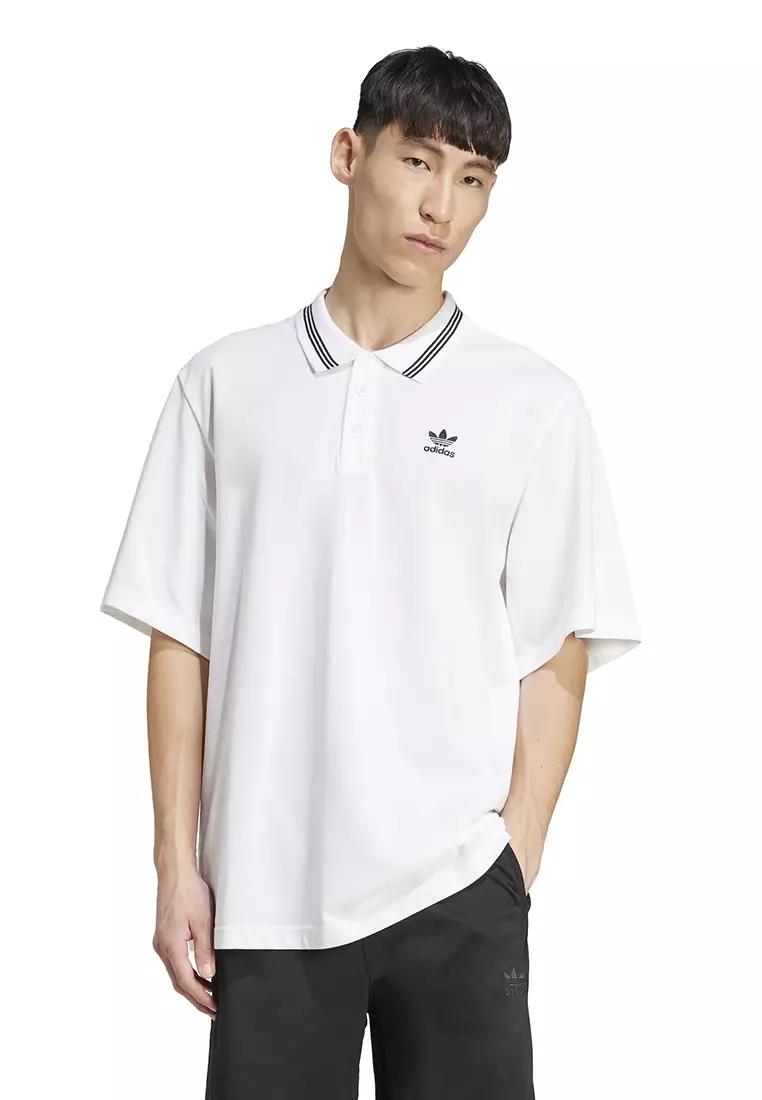 27% OFF ADIDAS Adicolor Loose Polo Shirt