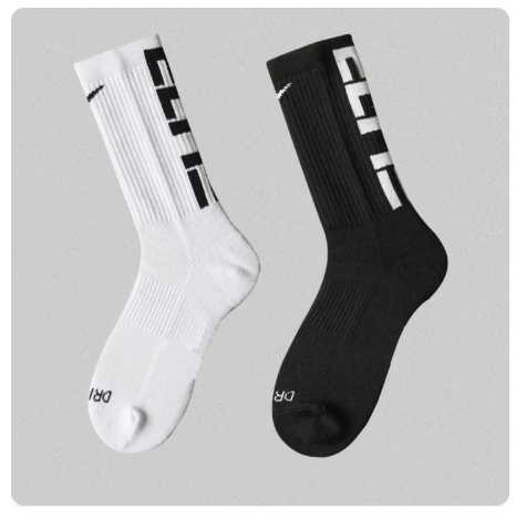 79% OFF 1 Pair Men's Professional Elite Combat Basketball Socks Thick Non-Slip Mid Tube Socks Running Sports Socks