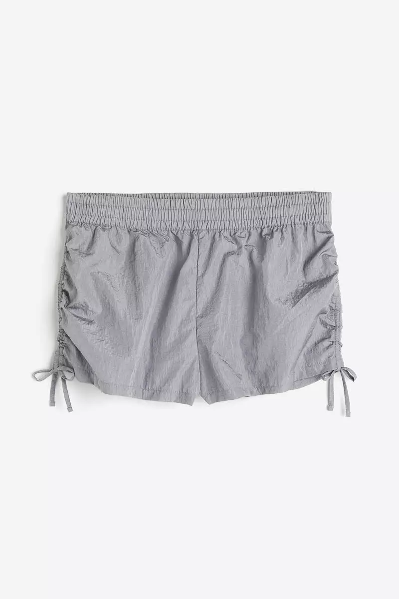 69% OFF Drawstring-detail nylon pull-on shorts