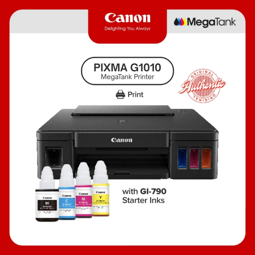 27% OFF Canon Pixma G1010 Refillable Ink Tank System