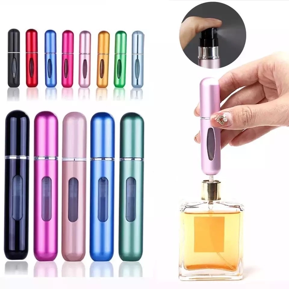 42% OFF 5ml Cute Perfume Spray Bottle Refillable Bottles Aluminum Portable Refillable Atomizer/A01026