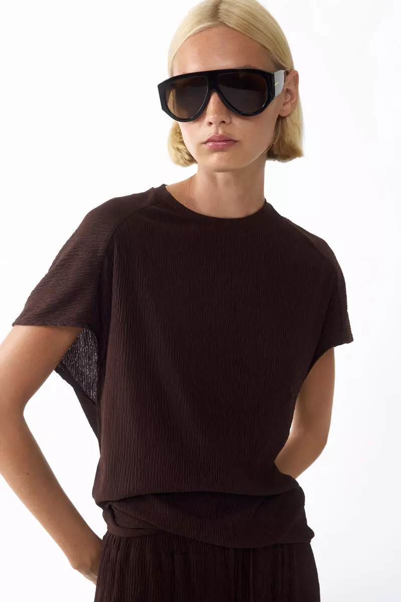 21% OFF H&M Crinkled top