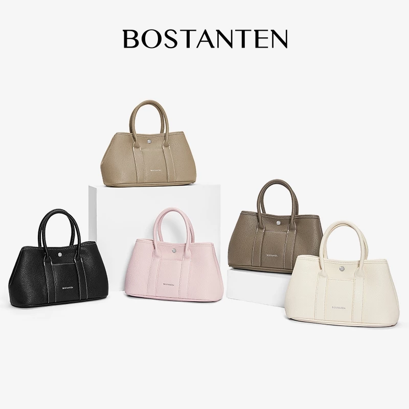 54% OFF Bostanten Fashion Garden Bag Handbags Crossbody Bags With Shoulder Straps PU Leather Woman Bag Gift