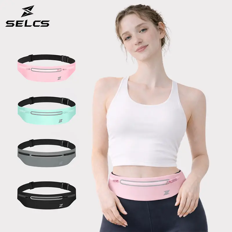 50% OFF SELCS Waterproof Lycra Running Belt Sweat-Proof Safe for Phone & Keys Lightweight & Comfortable Bounce-Free & Secure Fit