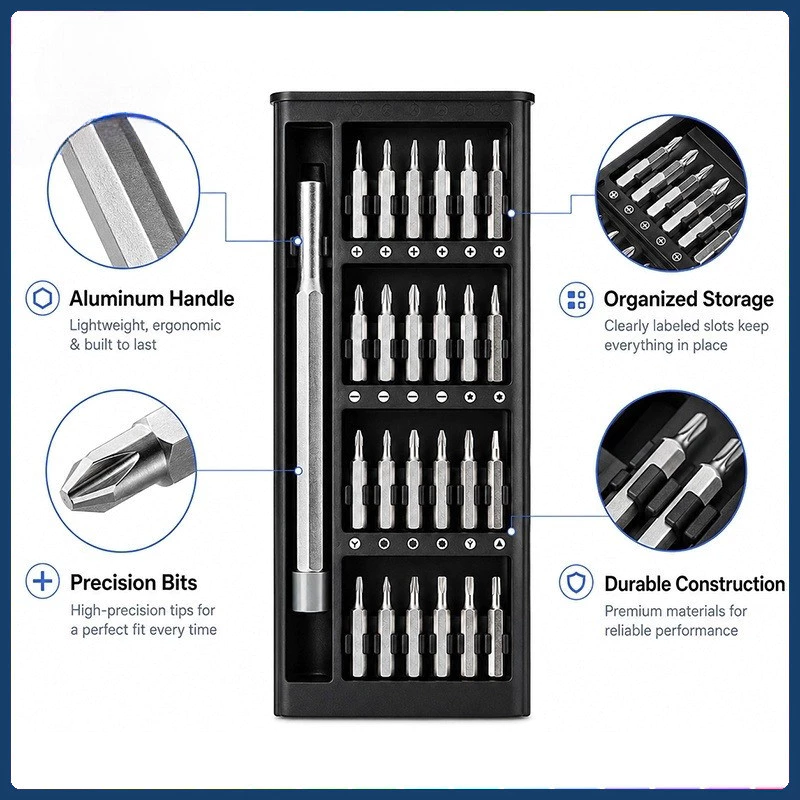 50% OFF (47Racing) 24 In 1 Screw Driver Set Precision Screwdriver Set Phone Repair Screw Driver Kit