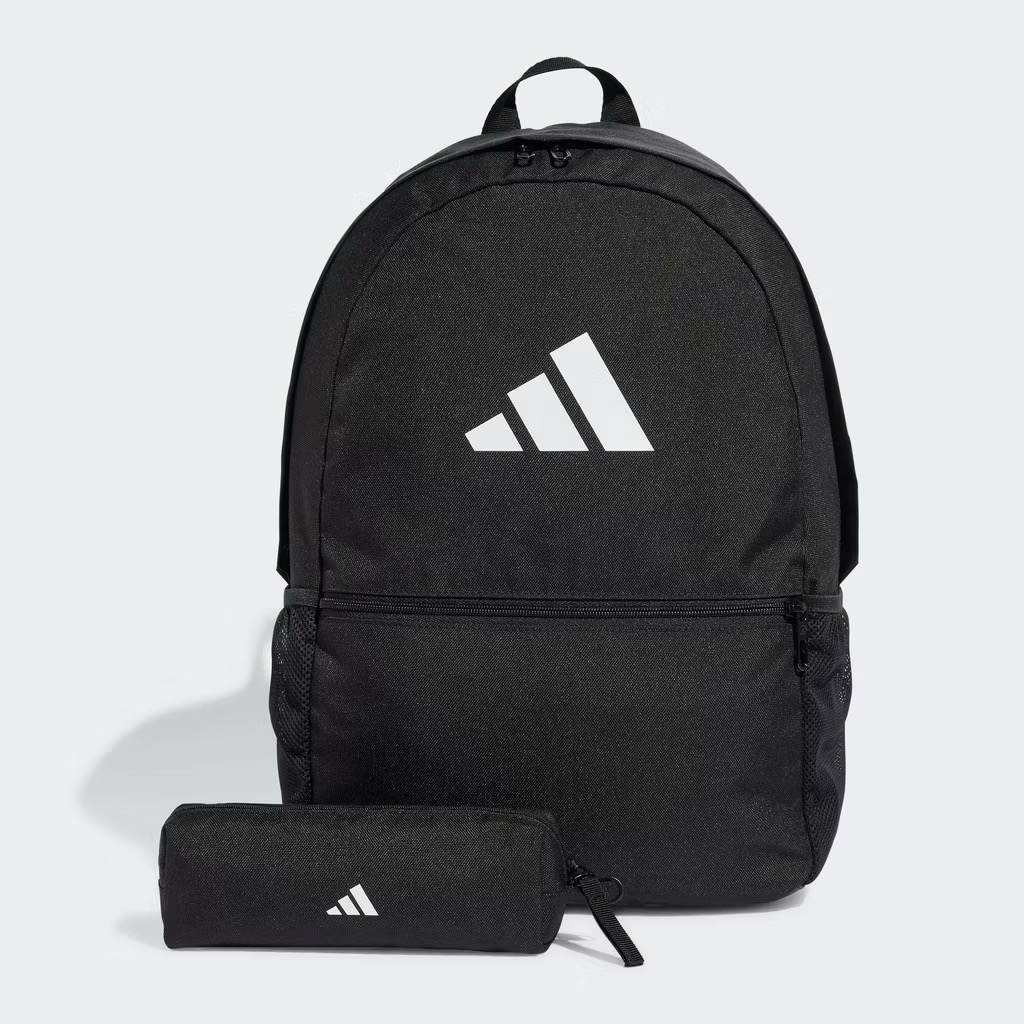 50% OFF ￼Adidas Lifestyle Backpack With Pencil Case Unisex Black JI8081