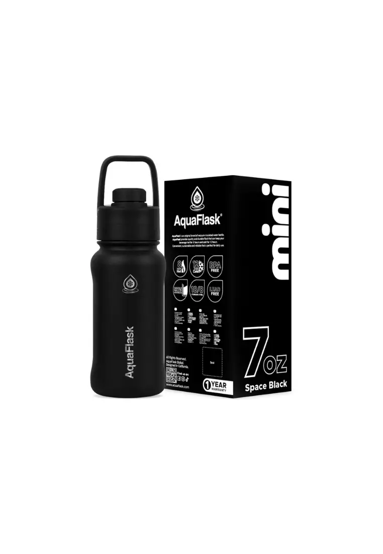 69% OFF Mini Collection 7oz Space Black Insulated Bottle