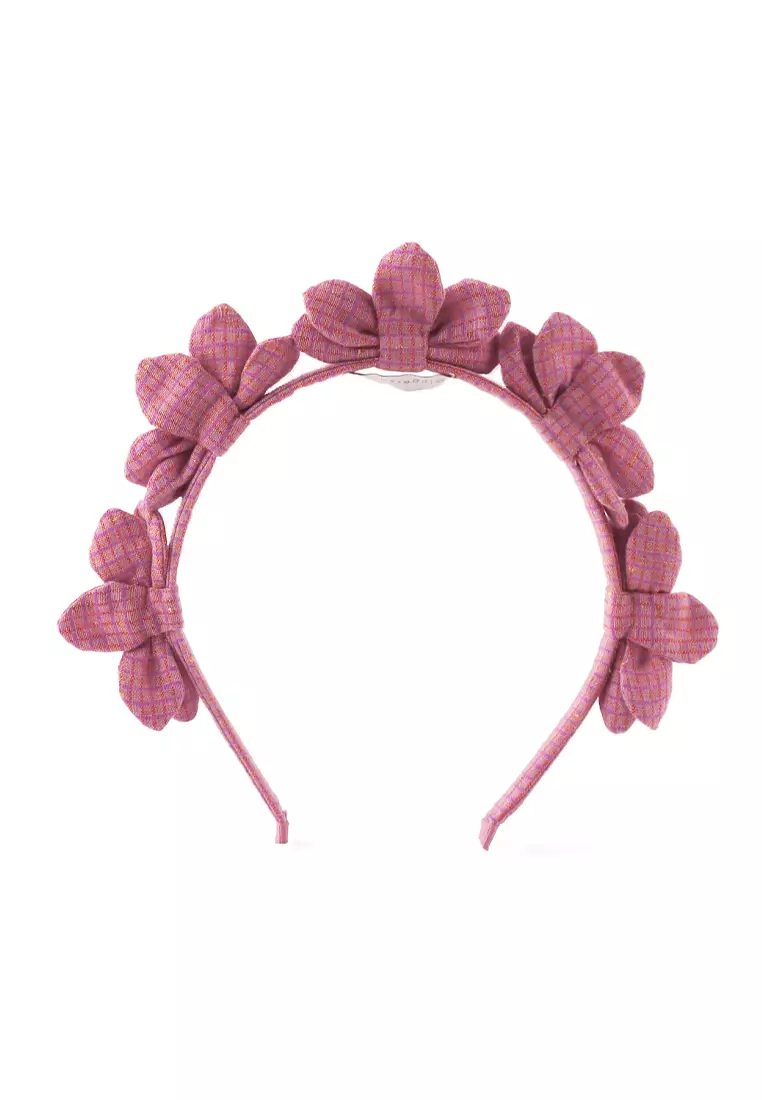 47% OFF Crystal Fabric Flower Headband