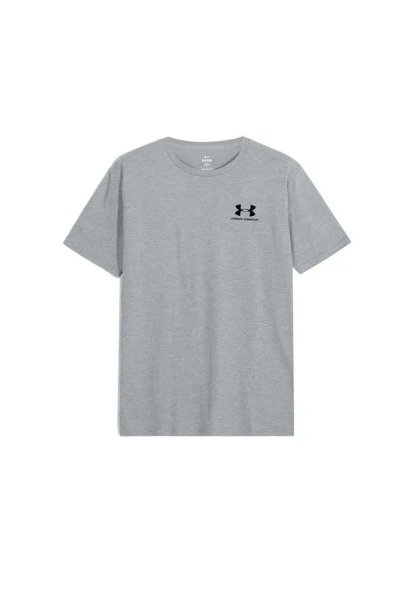 23% OFF Under Armour | Under Armour Ua Men's Sportstyle Left Chest Short Sleeve Gray 1326799-036