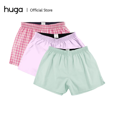 20% OFF 3 in 1 Womens 100% Cotton Boxer Shorts for Women Sleep Pangbahay Short Promo Pack S-2XL Plus Size
