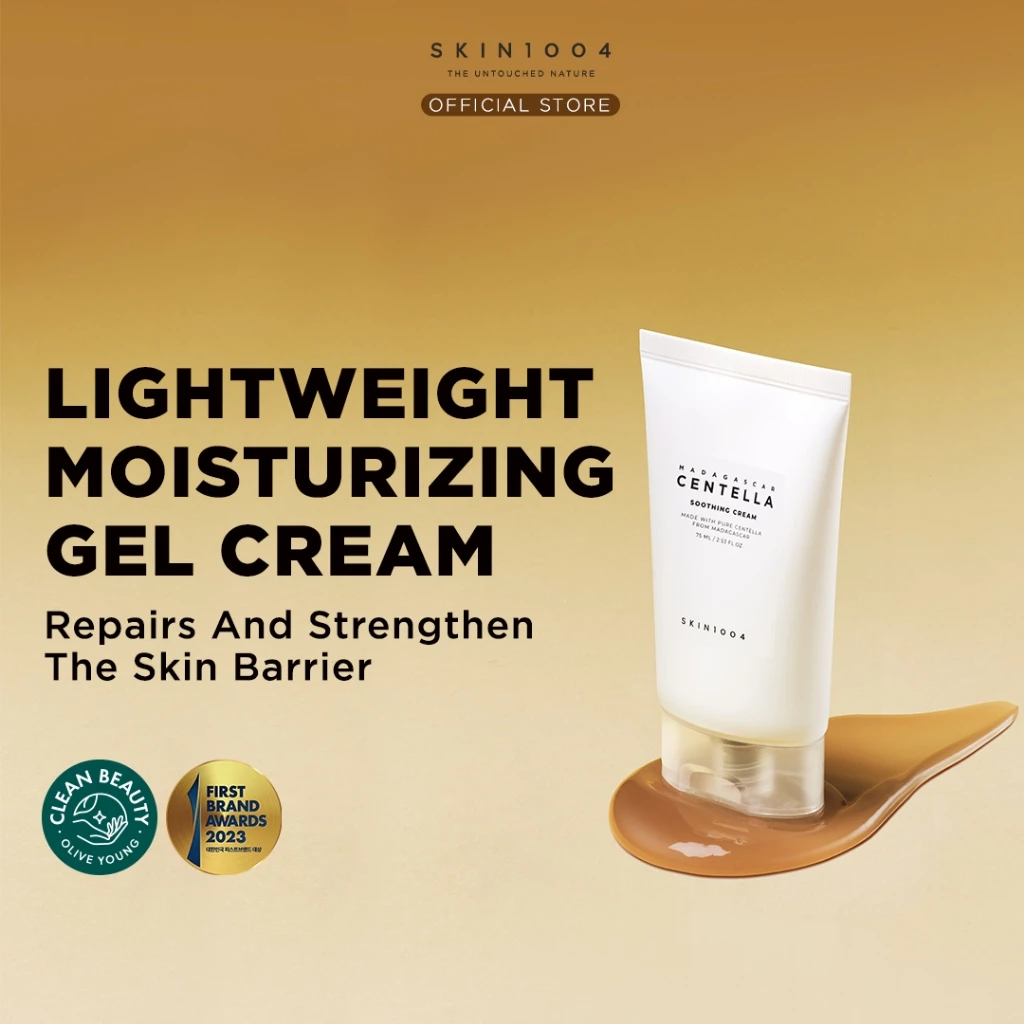 52% OFF [FDA Approved] SKIN1004 Madagascar Centella Soothing Cream 75ml (Cruelty-Free)