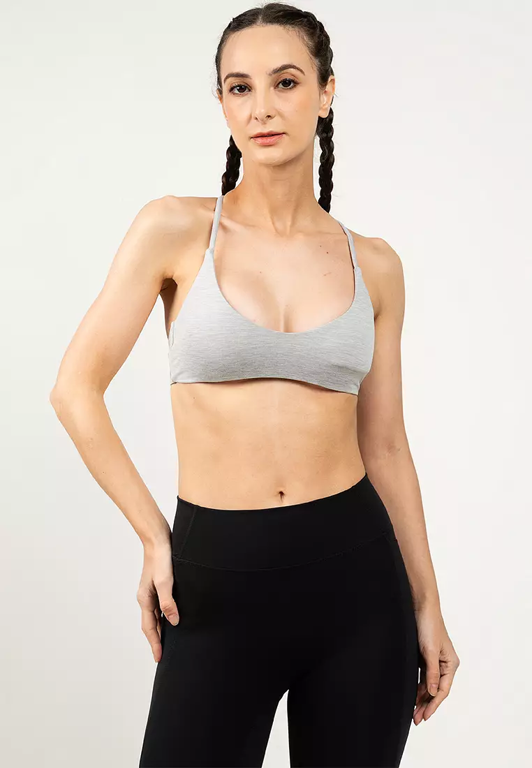 69% OFF Ultra Soft Minimal Strappy Crop Bra