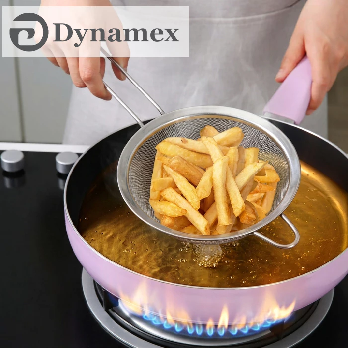 44% OFF Dynamex 20cm Classic Stainless Steel Mesh Strainer Durable Multi-Purpose Mesh Strainer DYMX196