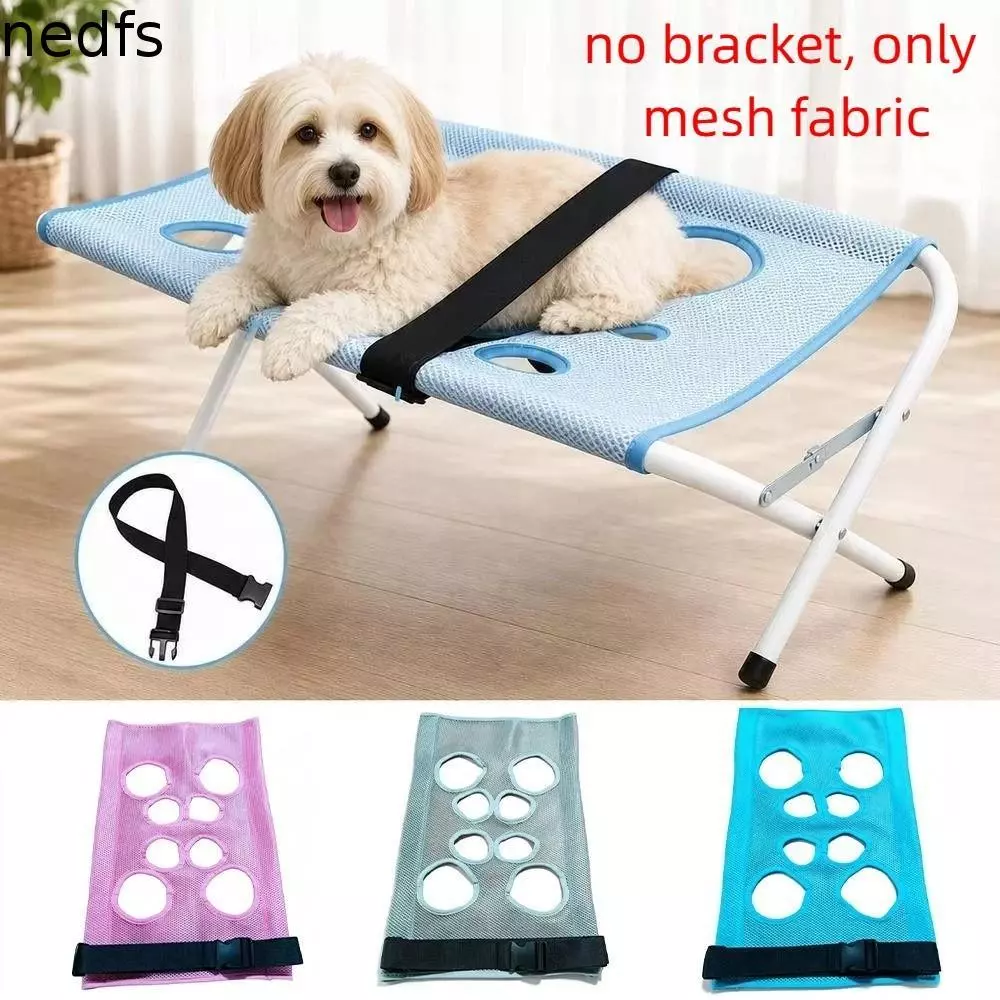 51% OFF NEDFS Pet Grooming Hammock Sling Cloth, Quick Dry Multi-hole Cat Nail Trimming Hammock Mesh, Plastic Buckle Adjustable Strap Anti-Scratch
