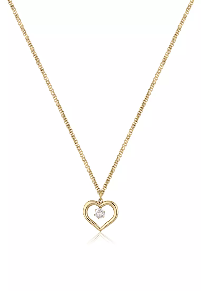 55% OFF Women Gold Stainless Steel Necklace DKJ.3.20012-2