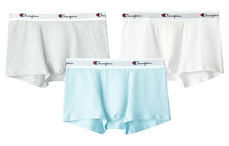 34% OFF Champion | Elastic Waistband Color Weave Men's Boxer Briefs