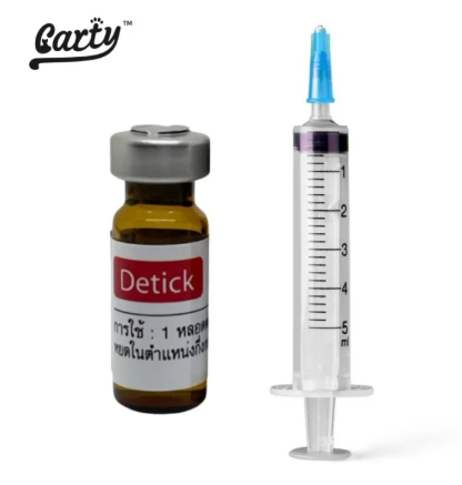50% OFF Detick Original 1cc and 2cc with Syringe Anti Tick and Flea for Dogs and Cats