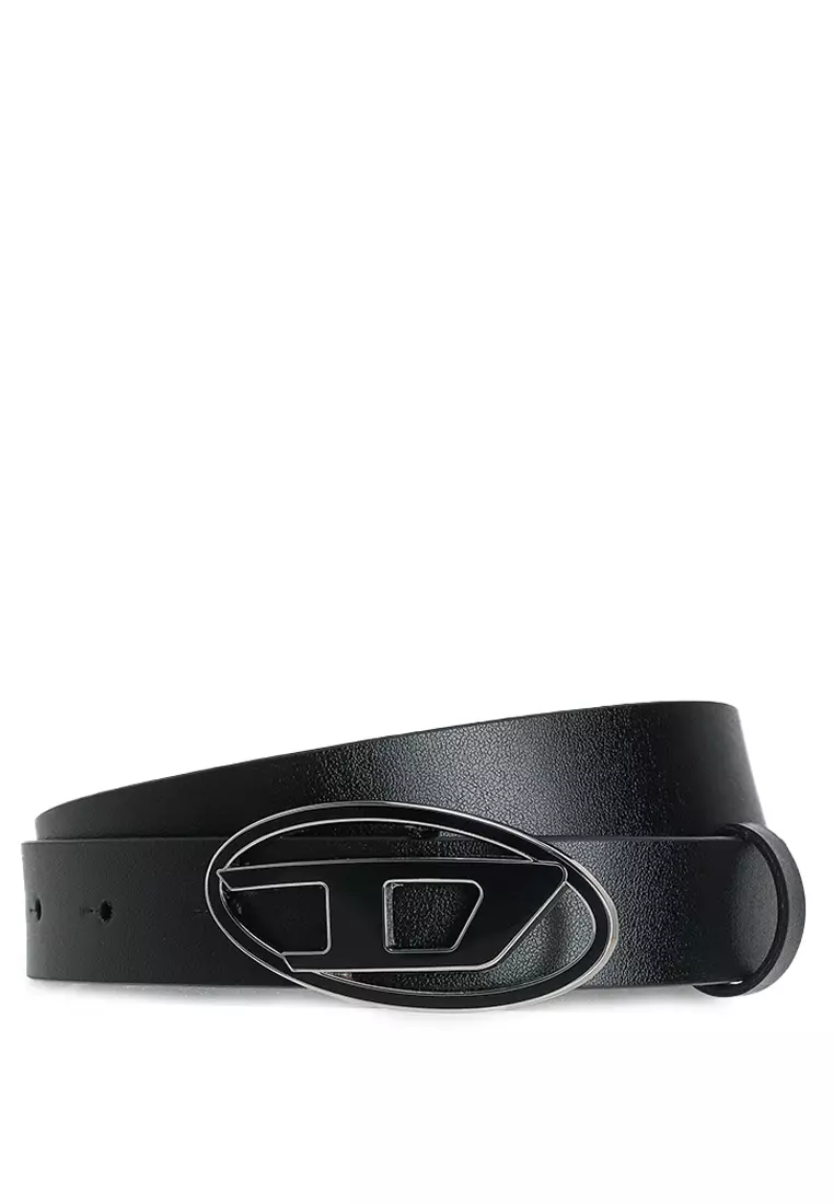 37% OFF B-1DR Enamelled Buckle Belt 2.4cm