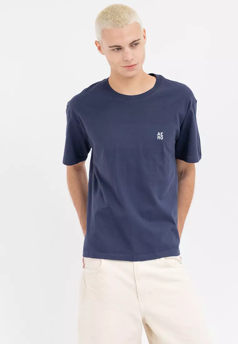 50% OFF Aeropostale Men's Box Logo Essential Tee