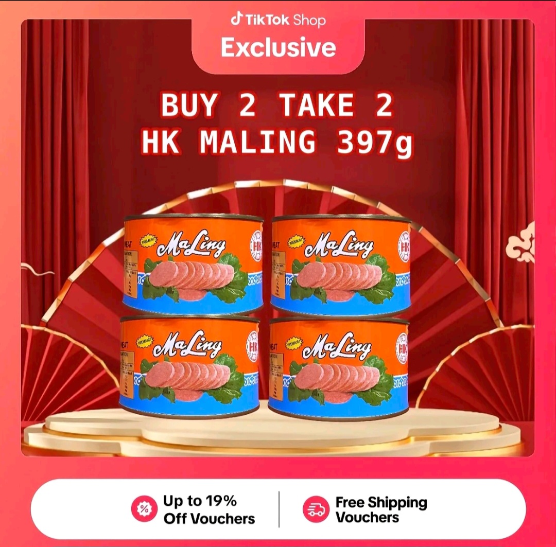 B2 Take 2 Maling Luncheon Meat 397g