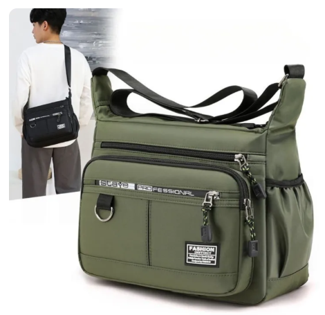 43% OFF 【⏰Wholesale】Men's Messenger Bag Waterproof Sling Bag Large-Capacity Business Shoulder Crossbody Bag