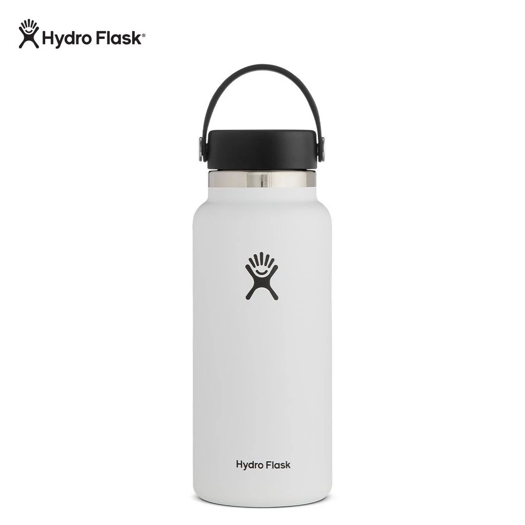37% OFF Hydro Flask 32 oz White 2.0 Wide Mouth