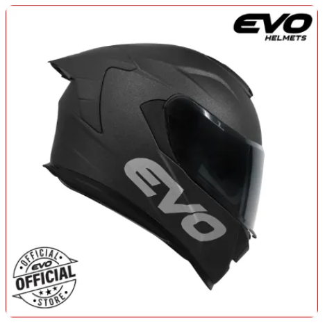 10% OFF EVO GT-PRO Plain Dual Visor Full Face Helmet with Free Clear Lens