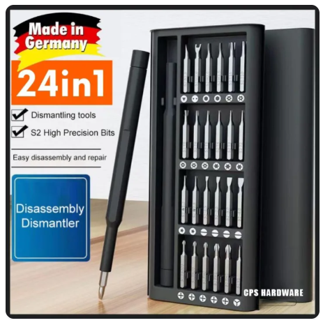 68% OFF 24 in 1 Precision Screwdriver Set Magnetic Bit Phillips Torx Precision Dismountable Removable Mini Tool Case For Smart Home phone Repair Tools set original heavy duty