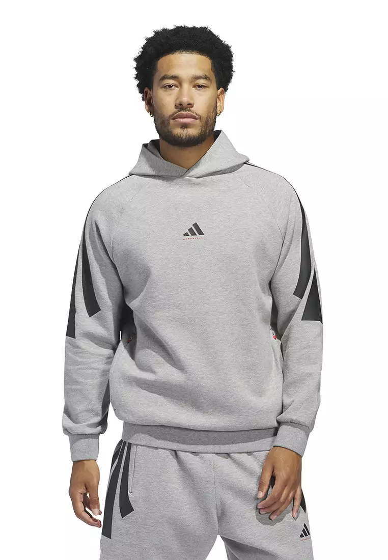57% OFF ADIDAS Basketball Spacer Hoodie