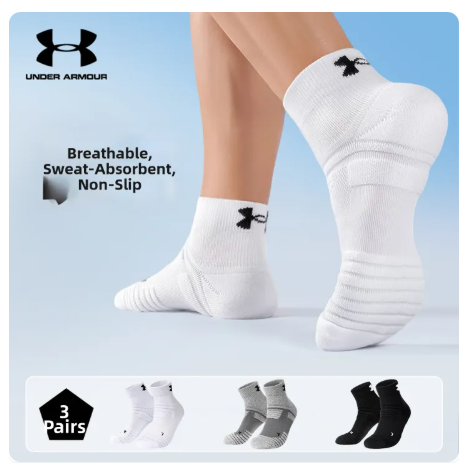 38% OFF Under Armour | Moisture Wicking Anti-Odor Sports Ankle Socks