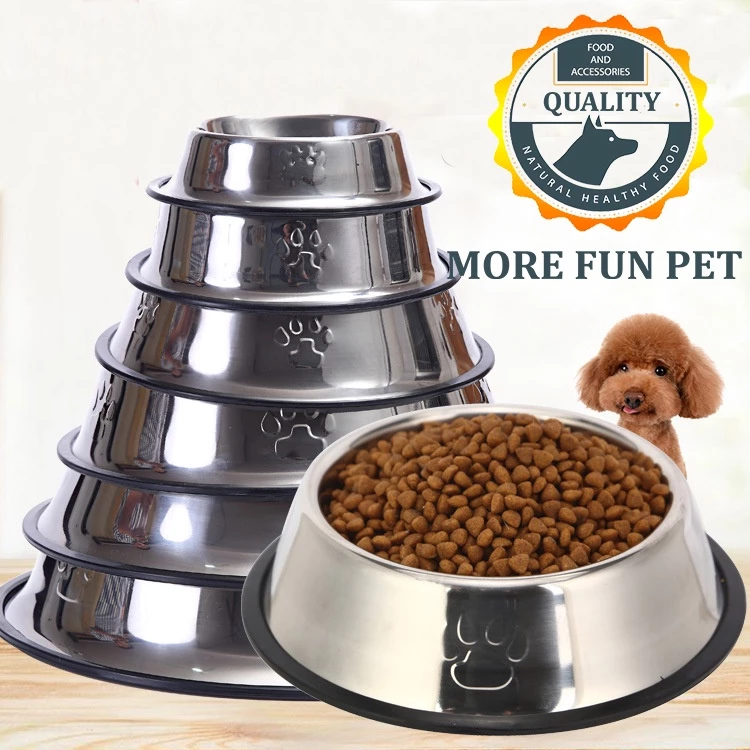 31% OFF Pet Bowl Dog Bowl Dog Food Bowl Stainless Dog bowl water bowl Cat bowl Durable bowl