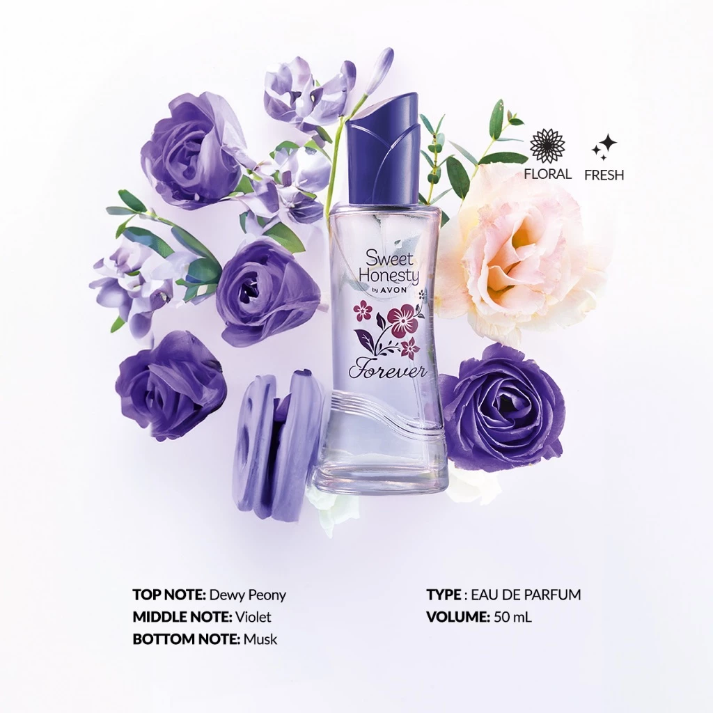 3% OFF AVON BEAUTY | Sweet Honesty Forever Eau De Toilette Spray 50ML