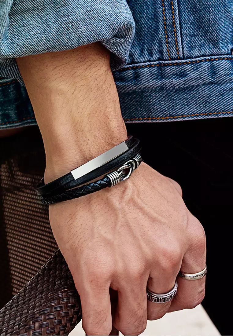 53% OFF Trendyshop Men's Leather Bracelet