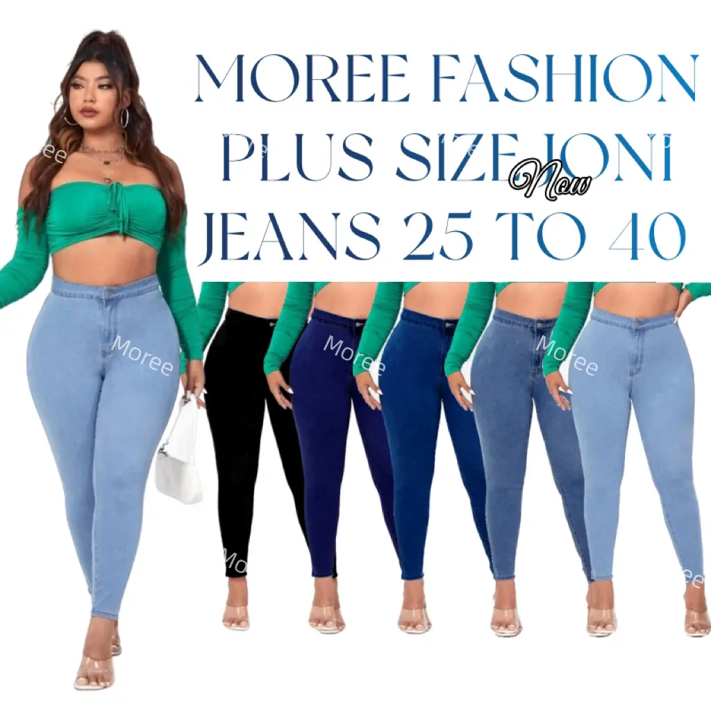 74% OFF MOREE Plus size joni jeans quality Stretchable High Waist Skinny Jeans for womens Womenswear Bottom Lady Comfort Pants