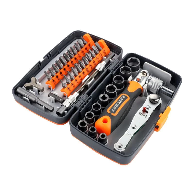 42% OFF 38pcs Magnetic Ratchet Screwdriver Set – Precision Repair Tools with Flexible Shaft Extension
