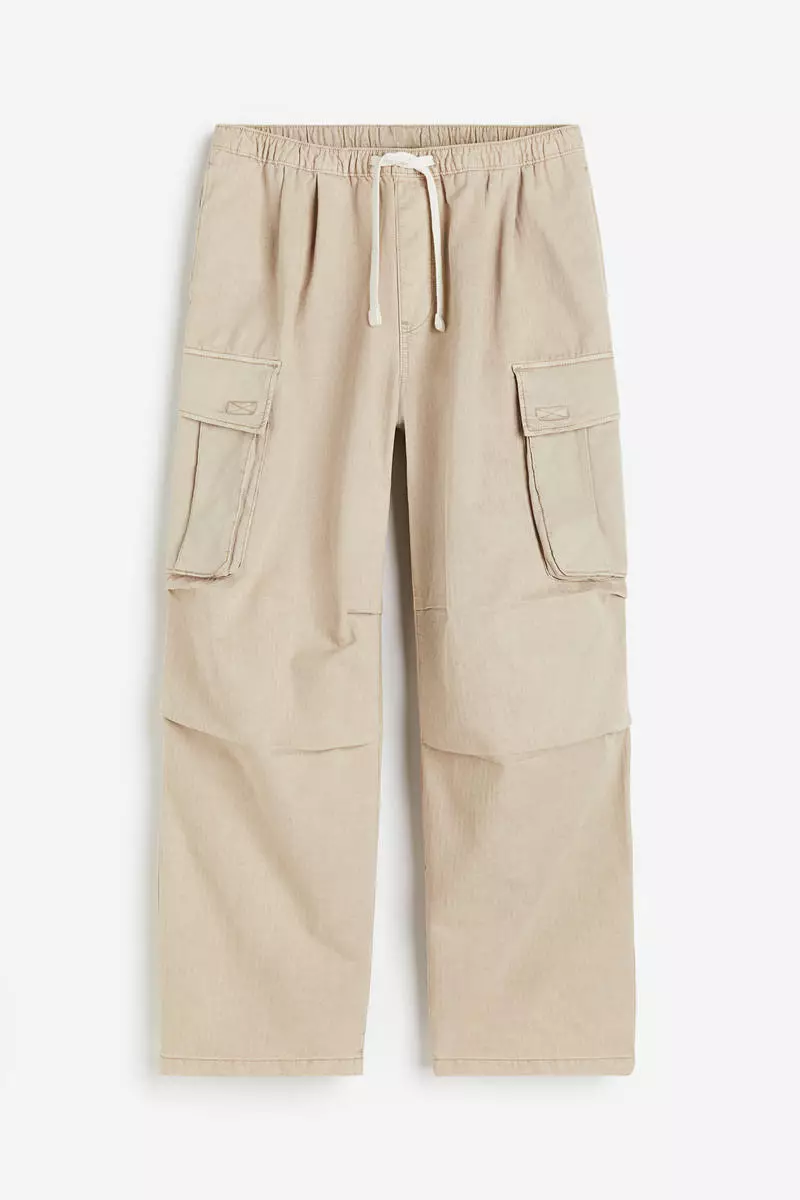 45% OFF H&M Loose Fit Cargo trousers