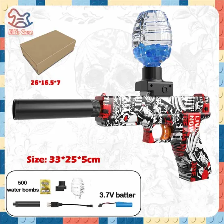 22% OFF Automatic Electric Soft Dart Gel Ball Shooting Toy Kids Full Auto Gel Blaster M4A1 Safe Toy m416 gel blaster gel blaster for kids gun toy for kids gel gun toys for kids boy
