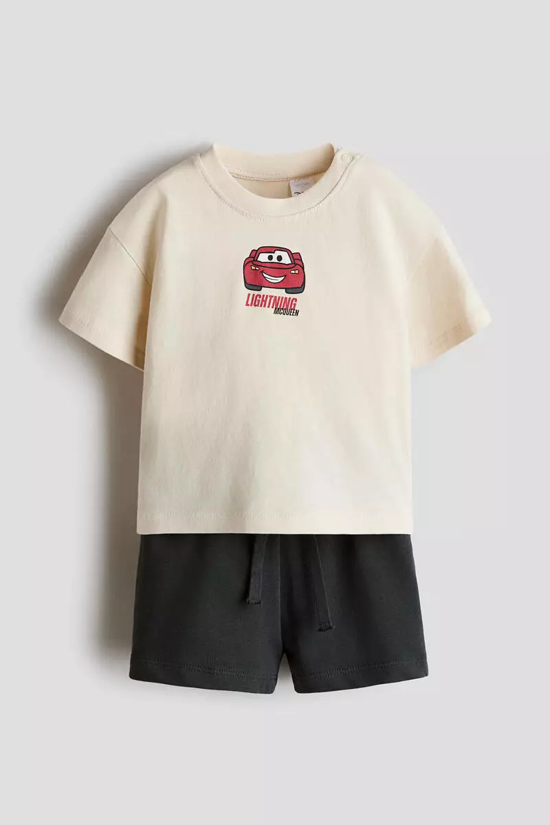 21% OFF 2-piece printed set
